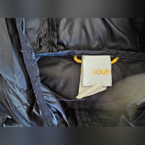 LOLË Black light puffer coat - Picture 2 of 2